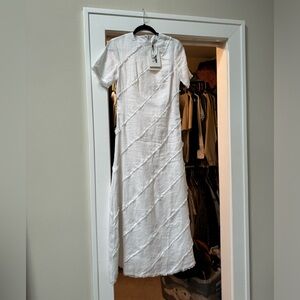 DISSH | Linen Layered Dress [NEW W TAGS]